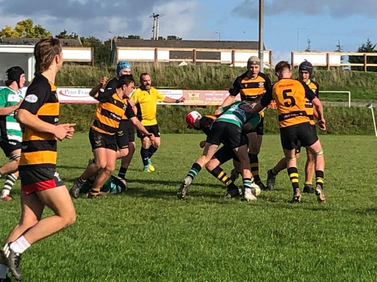 Big tackle by Whitland Youth
