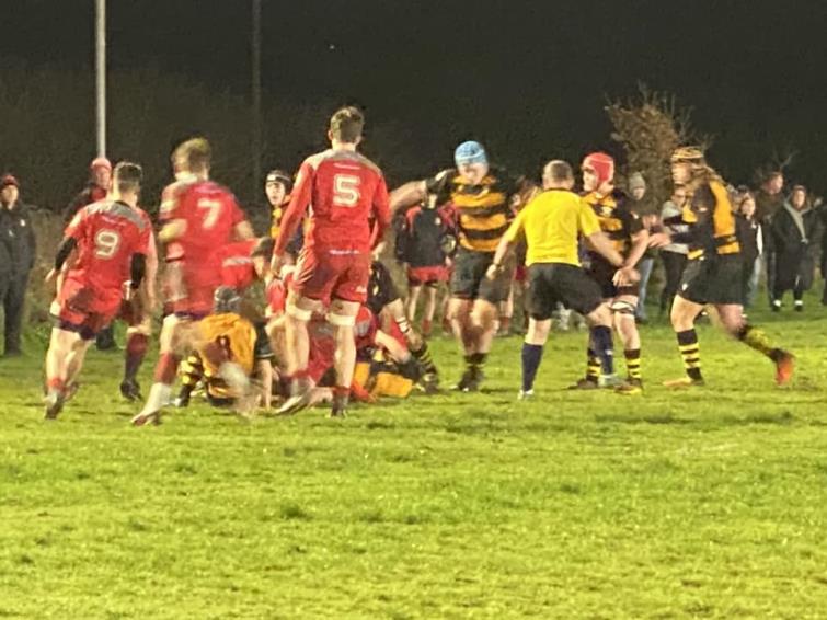 Llangwm Youth drive forward against Pembroke