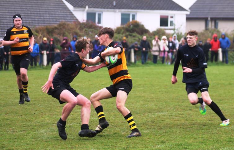 Llangwm on the attack