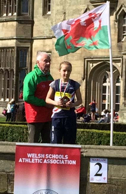 Medal winner Lucy Wintle