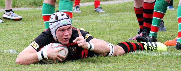 Luke Hansford scored a brace of tries for The Seasiders