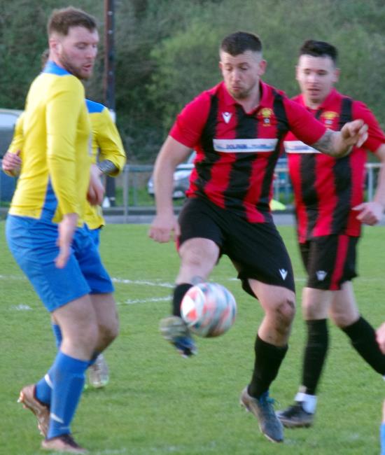 Impressive Luke Hayward assisted for two goals for champions Goodwick