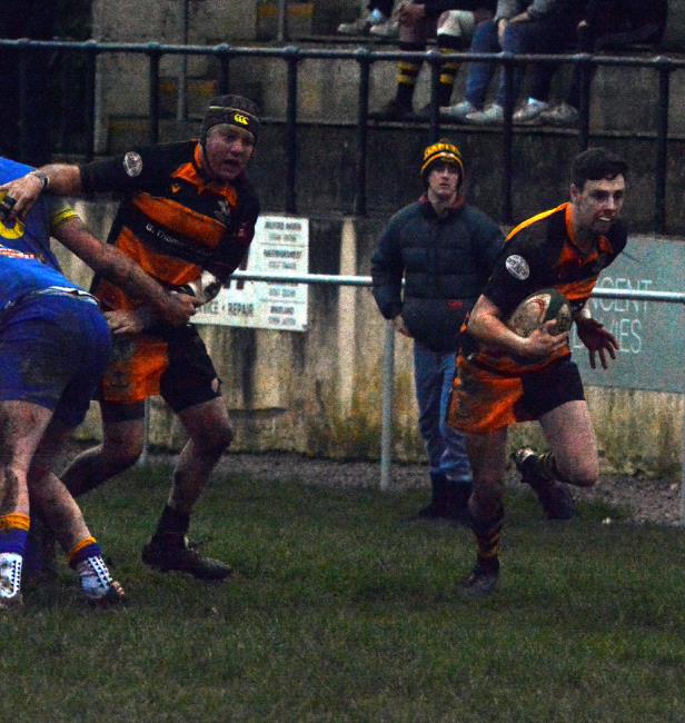 Luke Hayman breaks blind for Llangwm