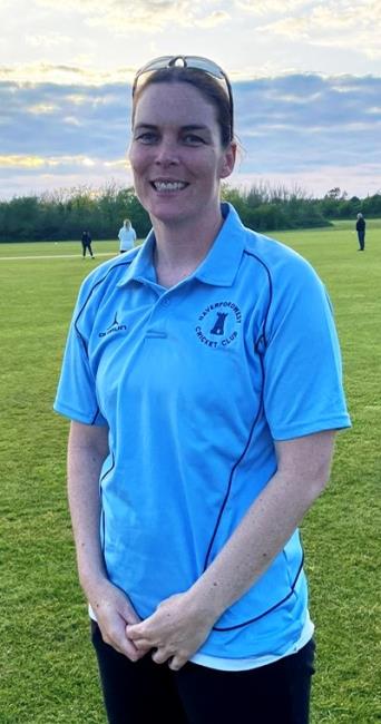 Lynn Ward - top scorer for Haverfordwest