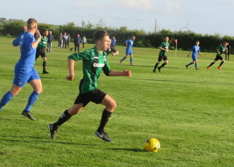 Ben Fawcett scored in The Vikings crucial win at the Racecourse