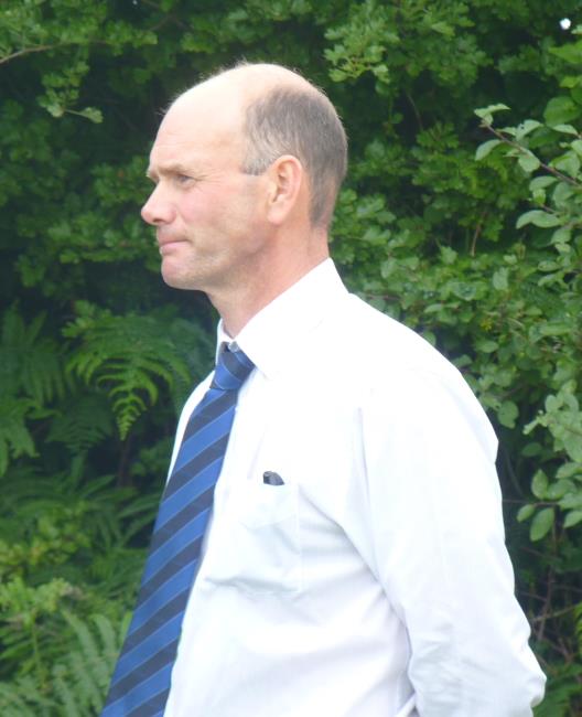 Paul Webb as MC for Pembroke CCC