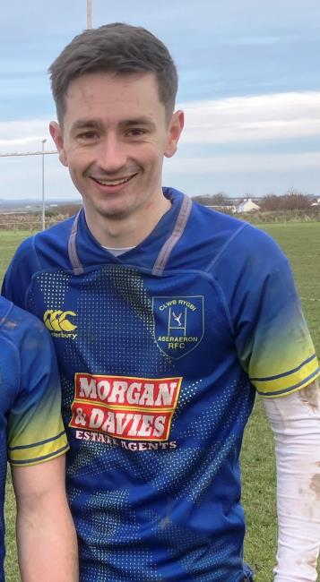 Morgan Llewellyn - led Aberaeron with two tries