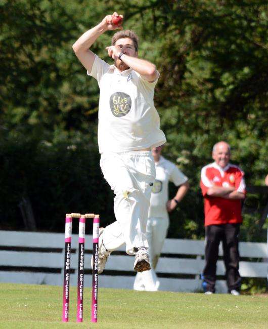Matthew Kiff - led Llangwm by example with runs and wickets
