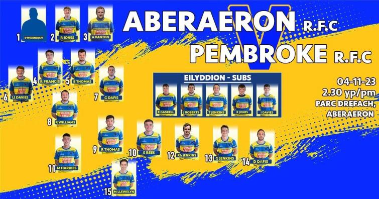 The Aberaeron team - If possible