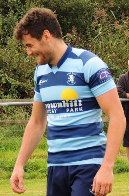 Matthew Hughes - called the shots for Aber