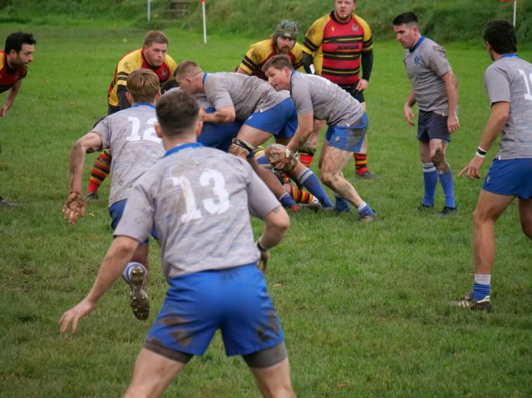 Matthew John - back to his roots with Haverfordwest. Picture by William John