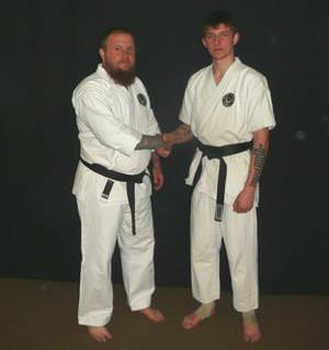 Mac makes it to Black Belt status with Preseli Karate Clubs