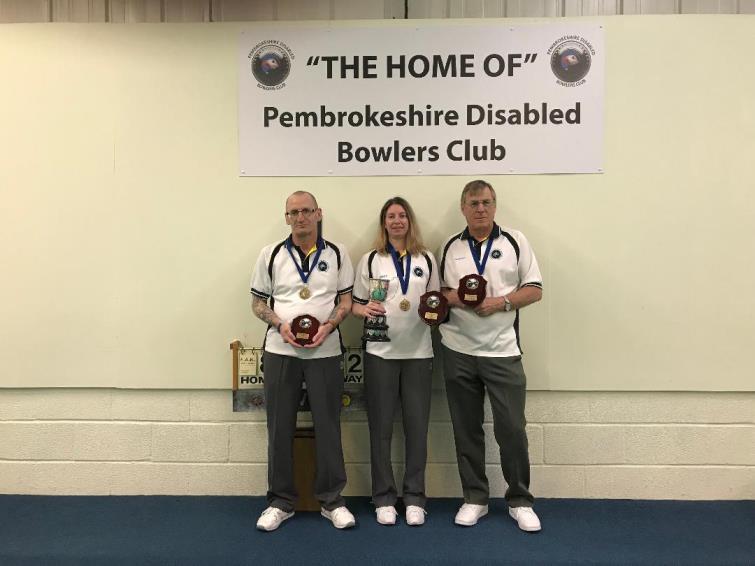 Pembrokeshire B, Steve Whitmore, Madeline Roberts and Richard Parker