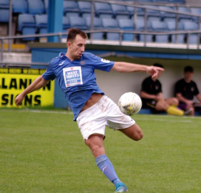 Marcus Griffiths was on target with the fifth