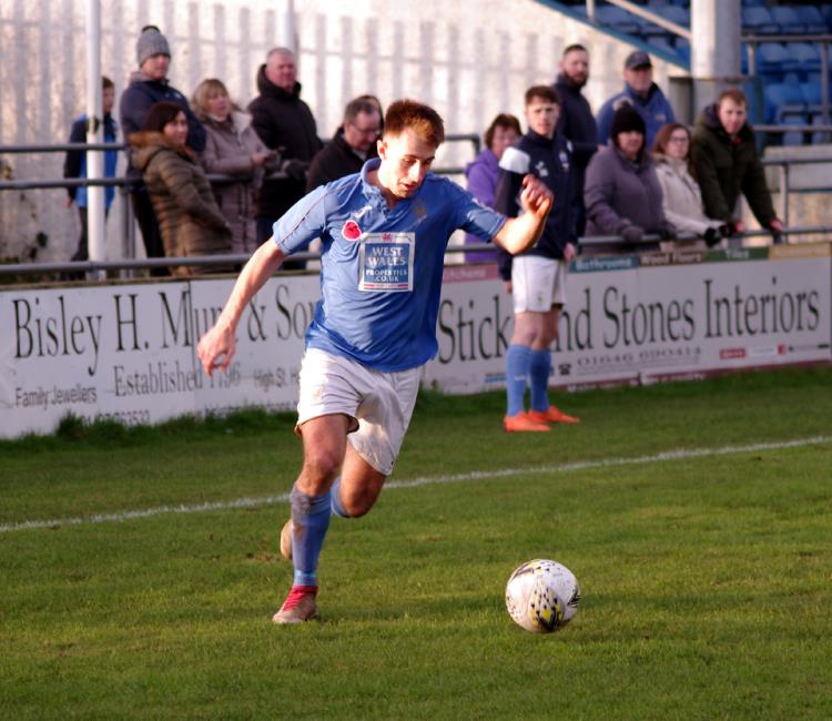 Marcus Griffiths added his name to the score sheet