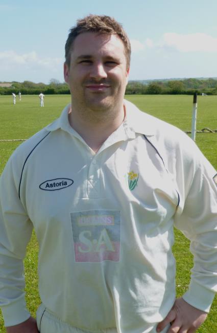 Martin James, excellent 75 not out for Burton big hitter