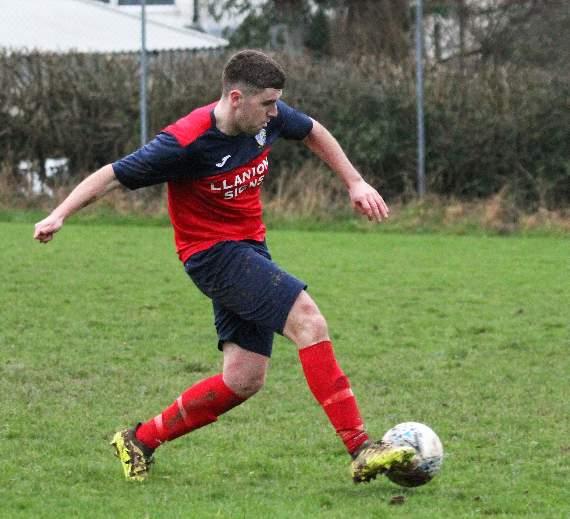 Martyn Carroll scored twice for Monkton Swifts