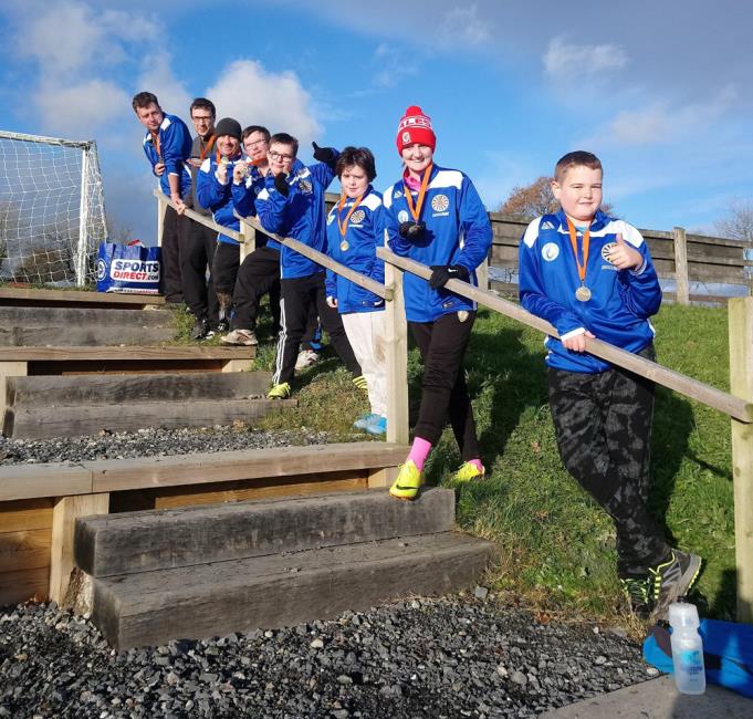 Medal winners Fishguard Thunderbolts