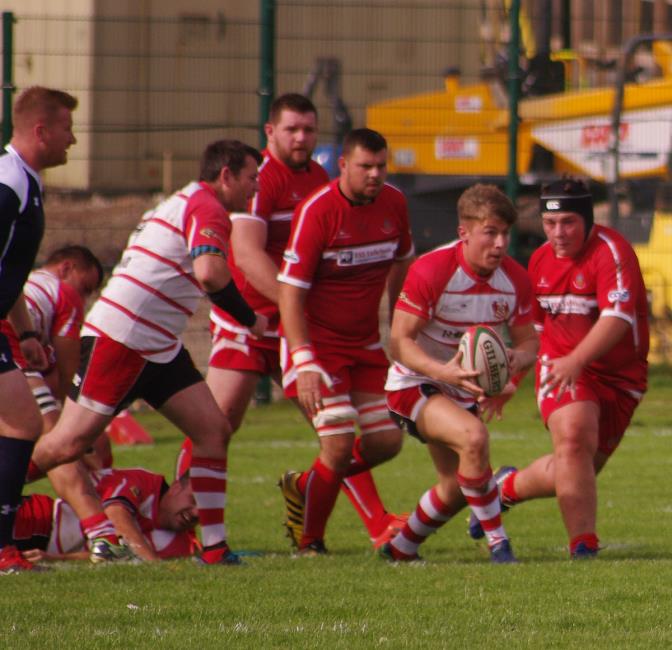 Milford scrum half Dan McClelland