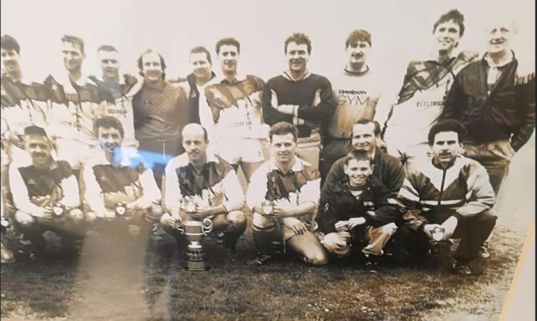 Successful Merlins Bridge team back in the 1990s