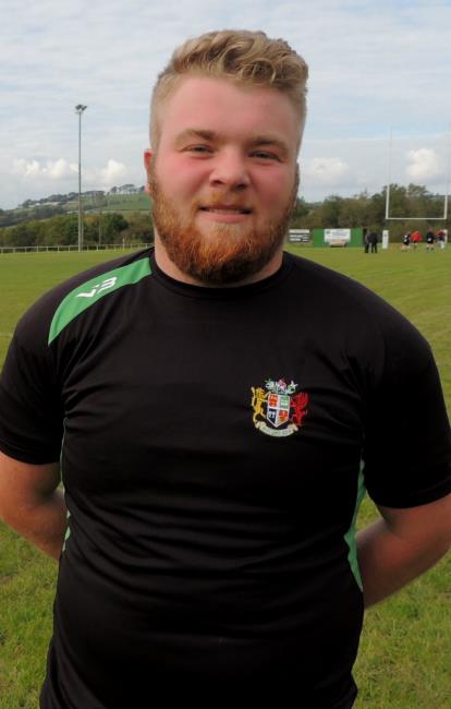 Michael Ryan - played well up front for Whitland
