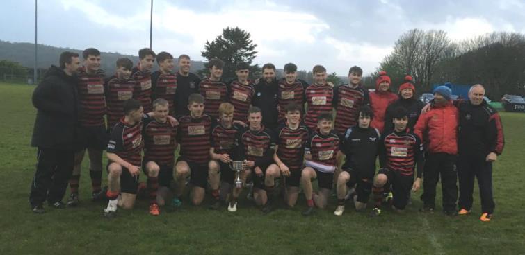 The victorious Tenby team