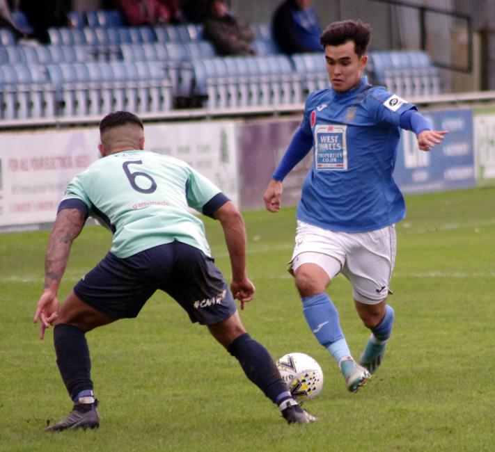 Miles John puts his best foot forward