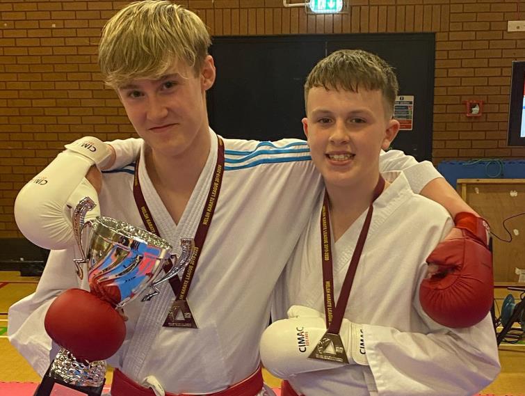 Gethin Adams and Connor John