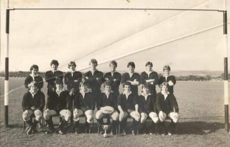 ?Andrew Milne in a young Neyland RFC cup winning team