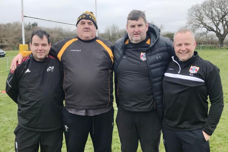 Noel Lyons, Jack Dudley, Chris Morgan, Adam John