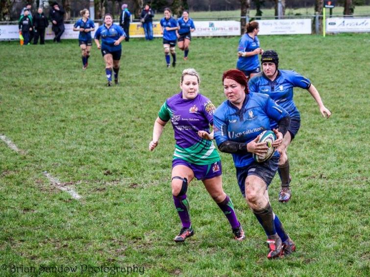 Natalie Bowen on the charge