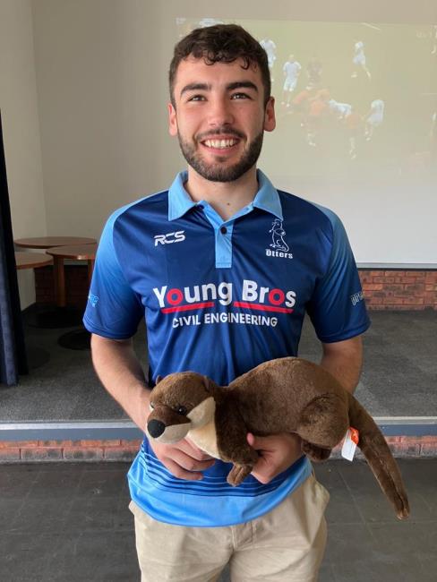 Narberth man of the match - Josh Evans
