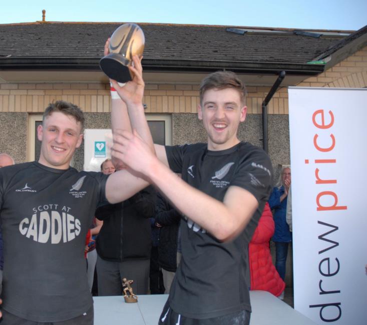 Neyland Youth collect the silverware
