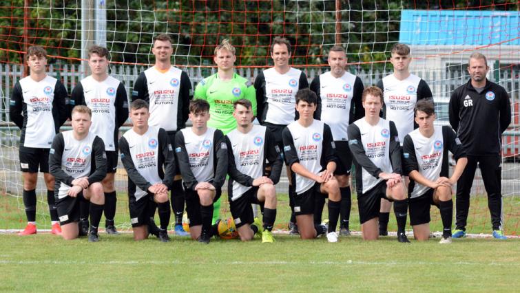 Neyland AFC before kick off