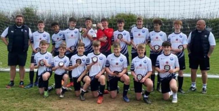 Neyland U14s - age-group champions