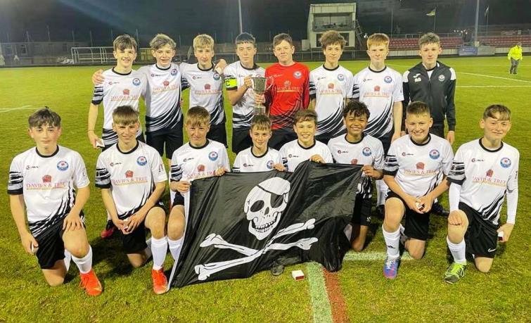 Neyland U14s - West Wales Cup winners