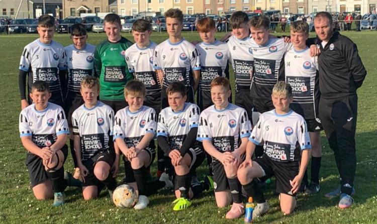 Runners up Neyland Under 14s