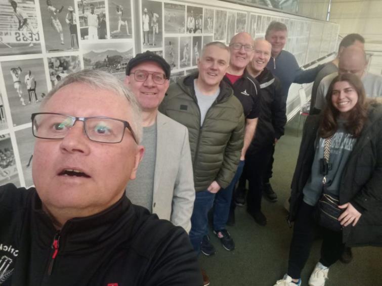 Neyland supporters in a Martin Jones selfie