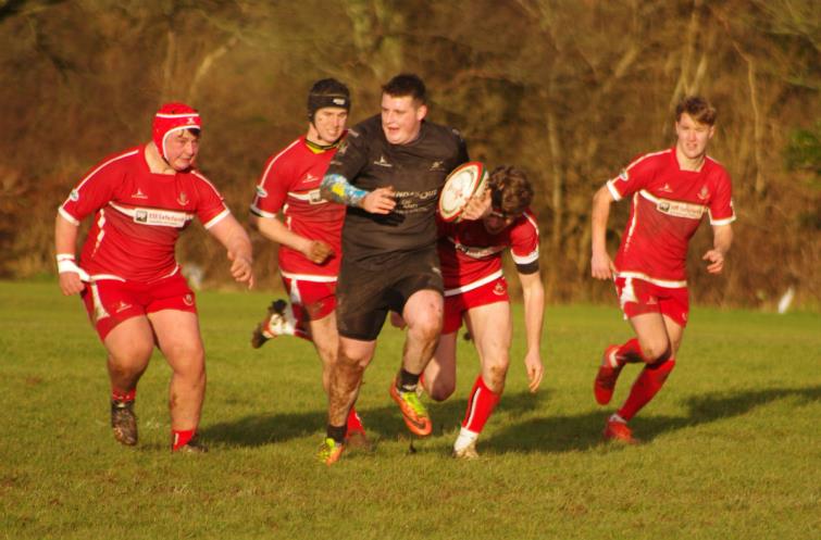 Neyland break against Pembroke