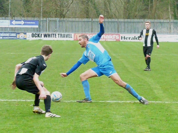Nicky Palmer practises his dance moves