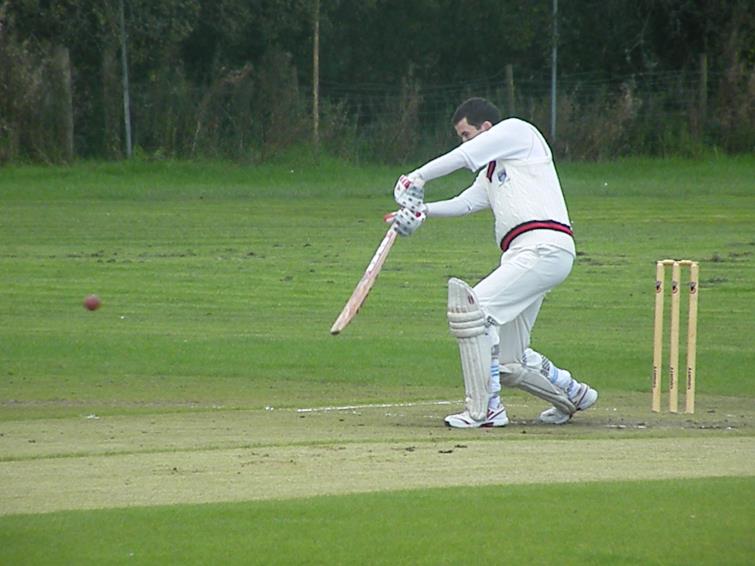 Nick Cope straight drive
