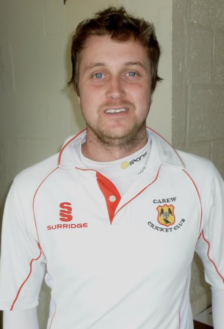 Nick Davies - superb all-round performance for Carew Seconds