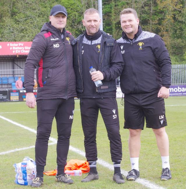 Nigel Delaney, Chris O Sullivan and Lee Morgan