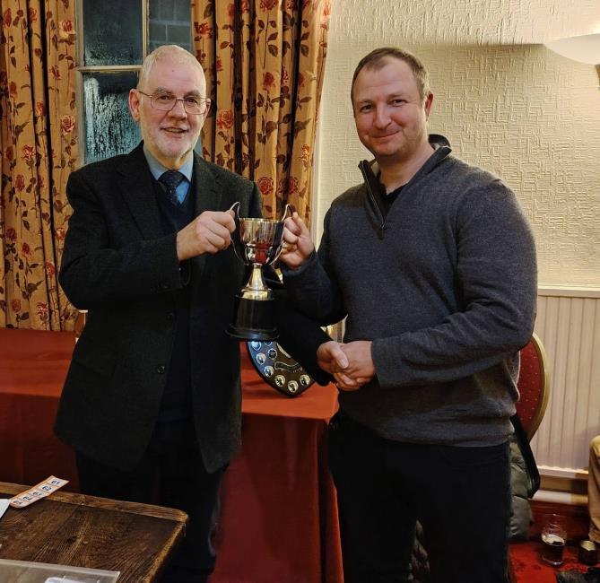 Nigel with Toby Schwierczi