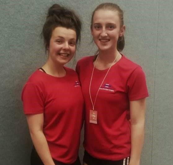 Niamh and Chloe