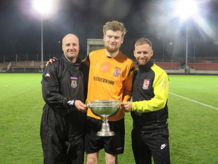 Nigel Delaney, Scott Delaney and Chris O Sullivan with the SB Williams Cup