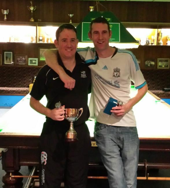 Matthew Holder of Hook B won the division two singles crown
