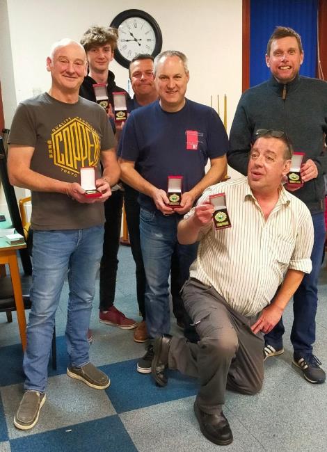 Saundersfoot Snooker team