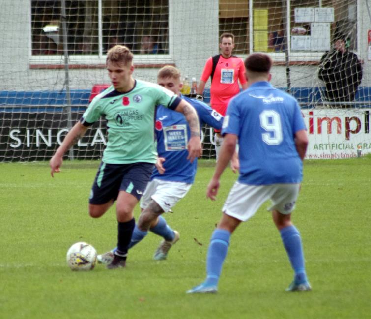 Sam Johnson scored a crucial second for triumphant Cambrian and Clydach