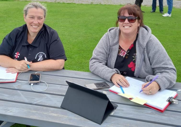 Sarah Arran and Becky Badham